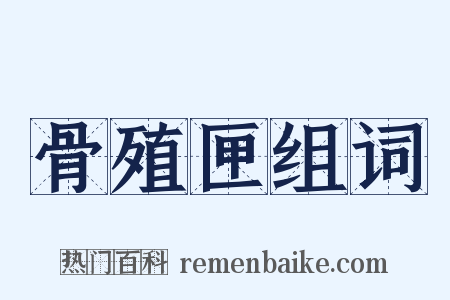 骨殖匣组词是什么意思的图片